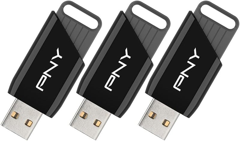 PNY 128GB Attaché X USB 3.2 Gen 1 Flash Drive, Advanced Performance Up to 130MB/s Read, Everyday Data Store & Transfer, Reliable Portable Storage, Durable, Type-A, Computers, Laptops, Desktops, 3-Pack - Image 3